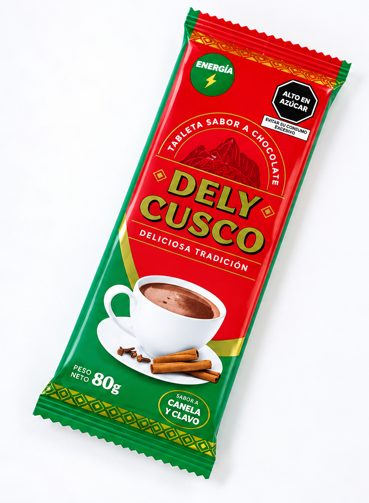 Chocolate de Taza Dely Cusco 80 g