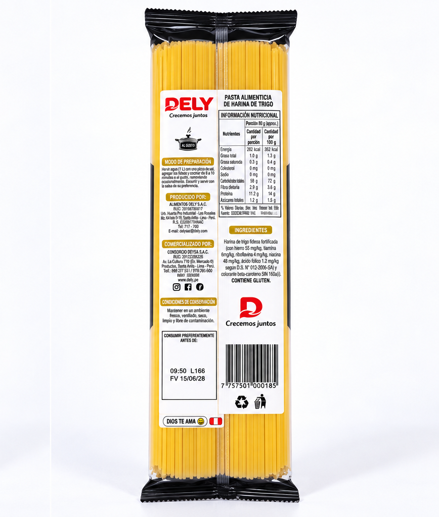 Fideos Spaghetti Lenysol — vista alternativa