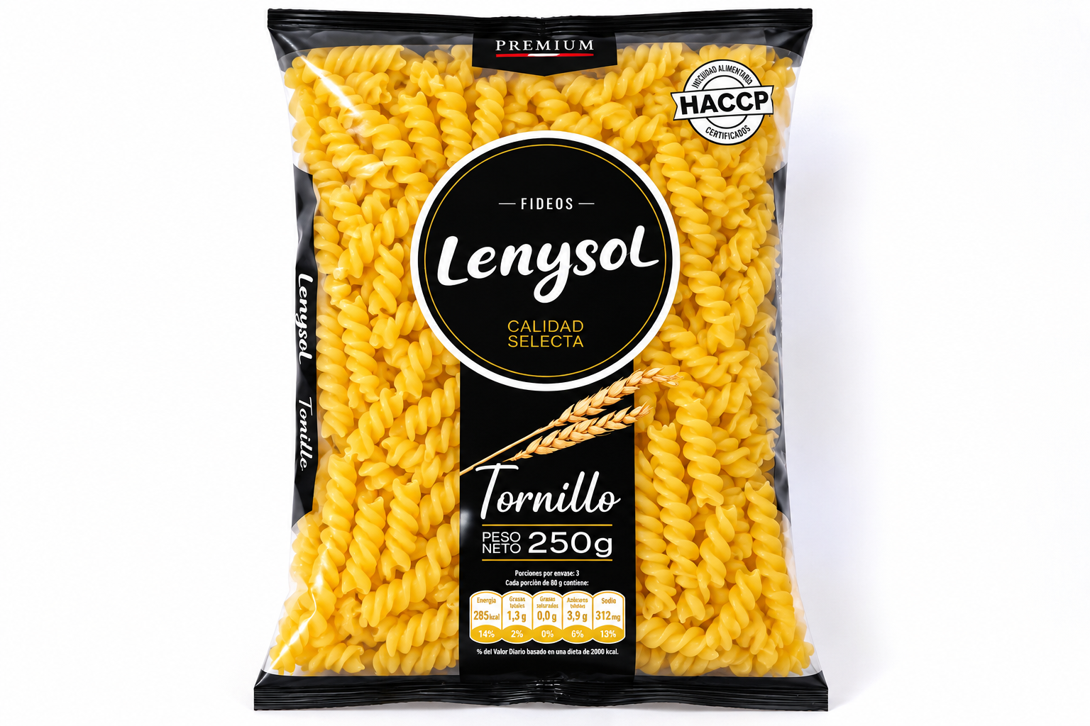 Fideos Tornillo Lenysol