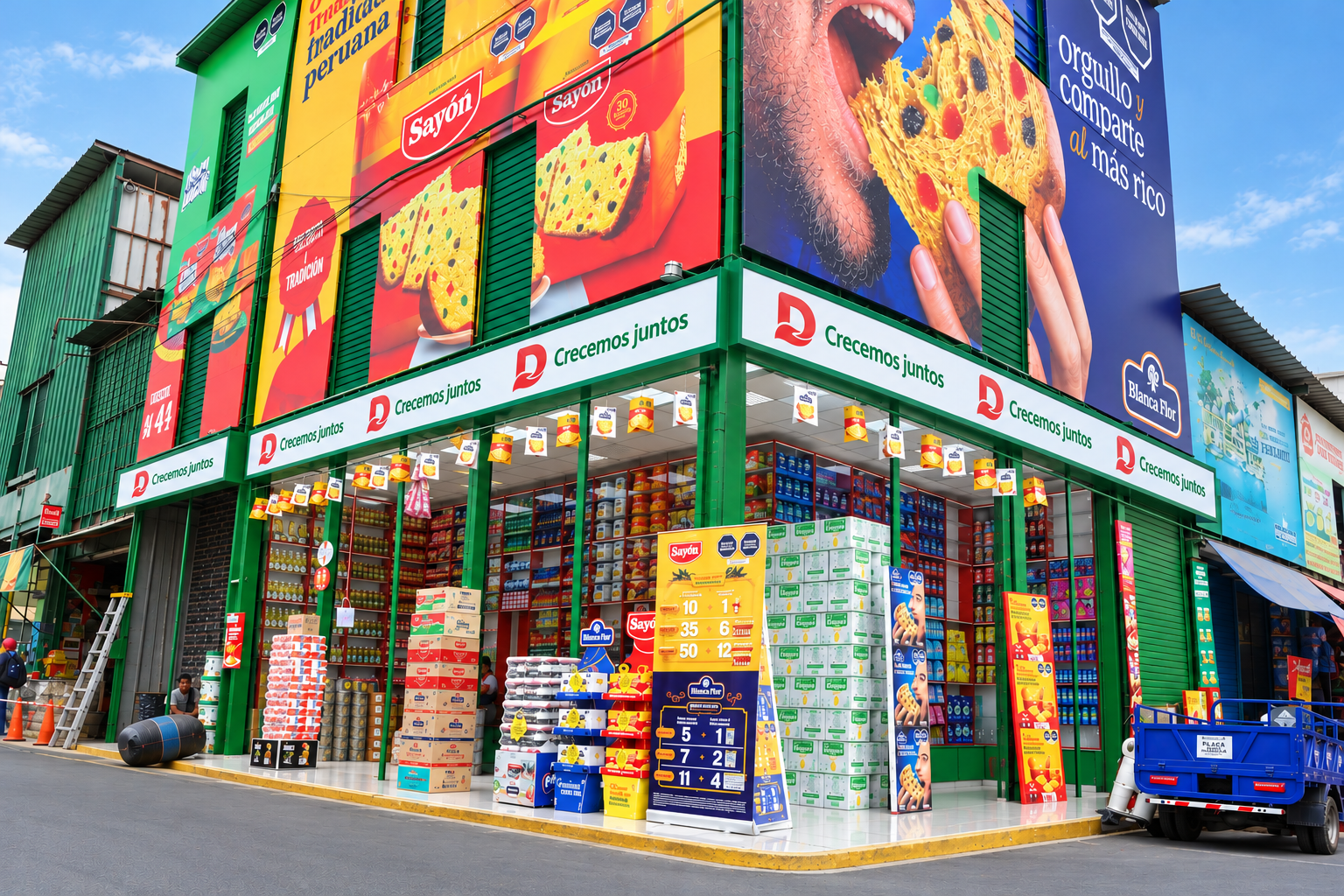 Fachada de la Tienda A-41 de Consorcio Dely
